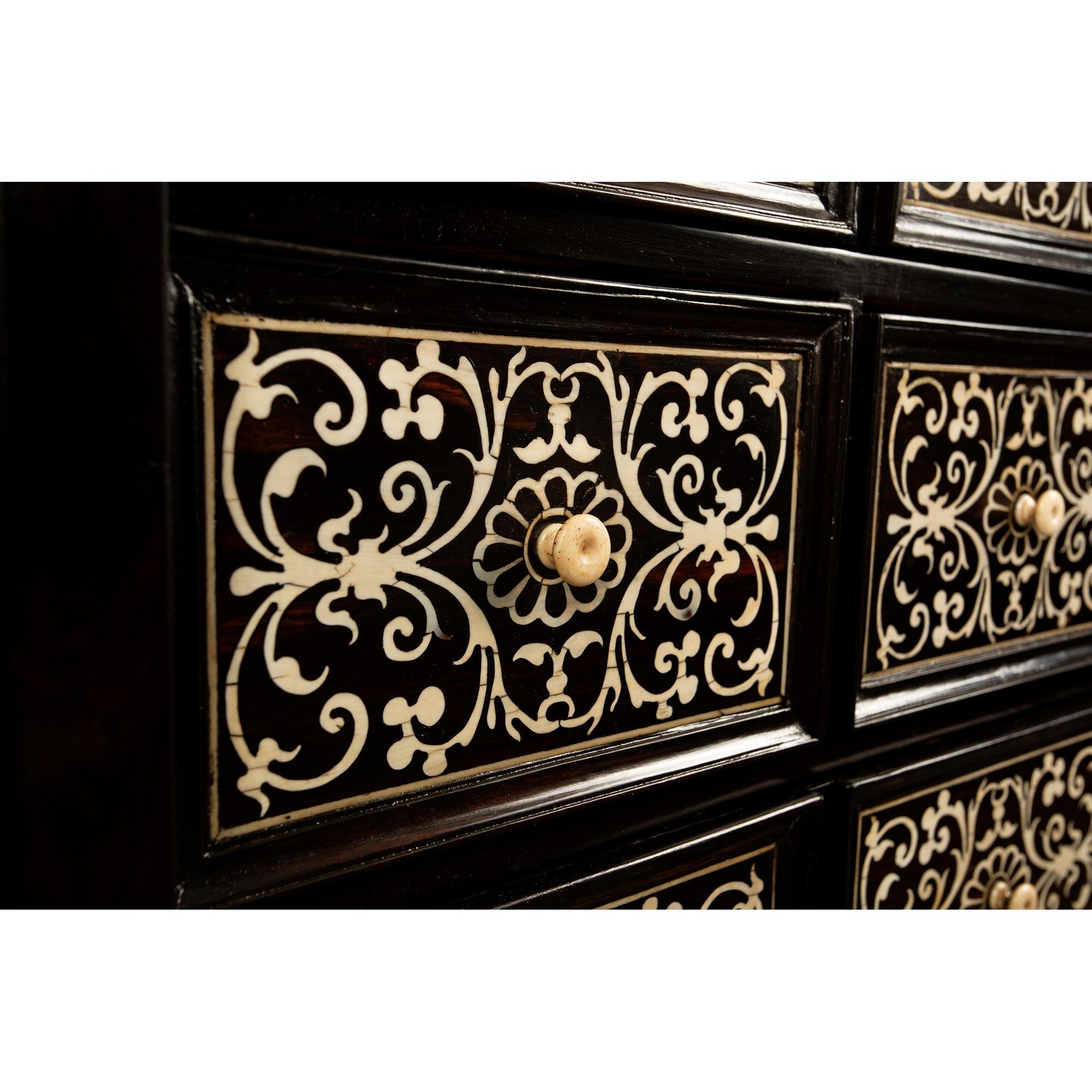 Spanish 18th Century Baroque Specimen Cabinet 4