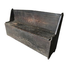 Spanish 18th Century Coffer, Bench