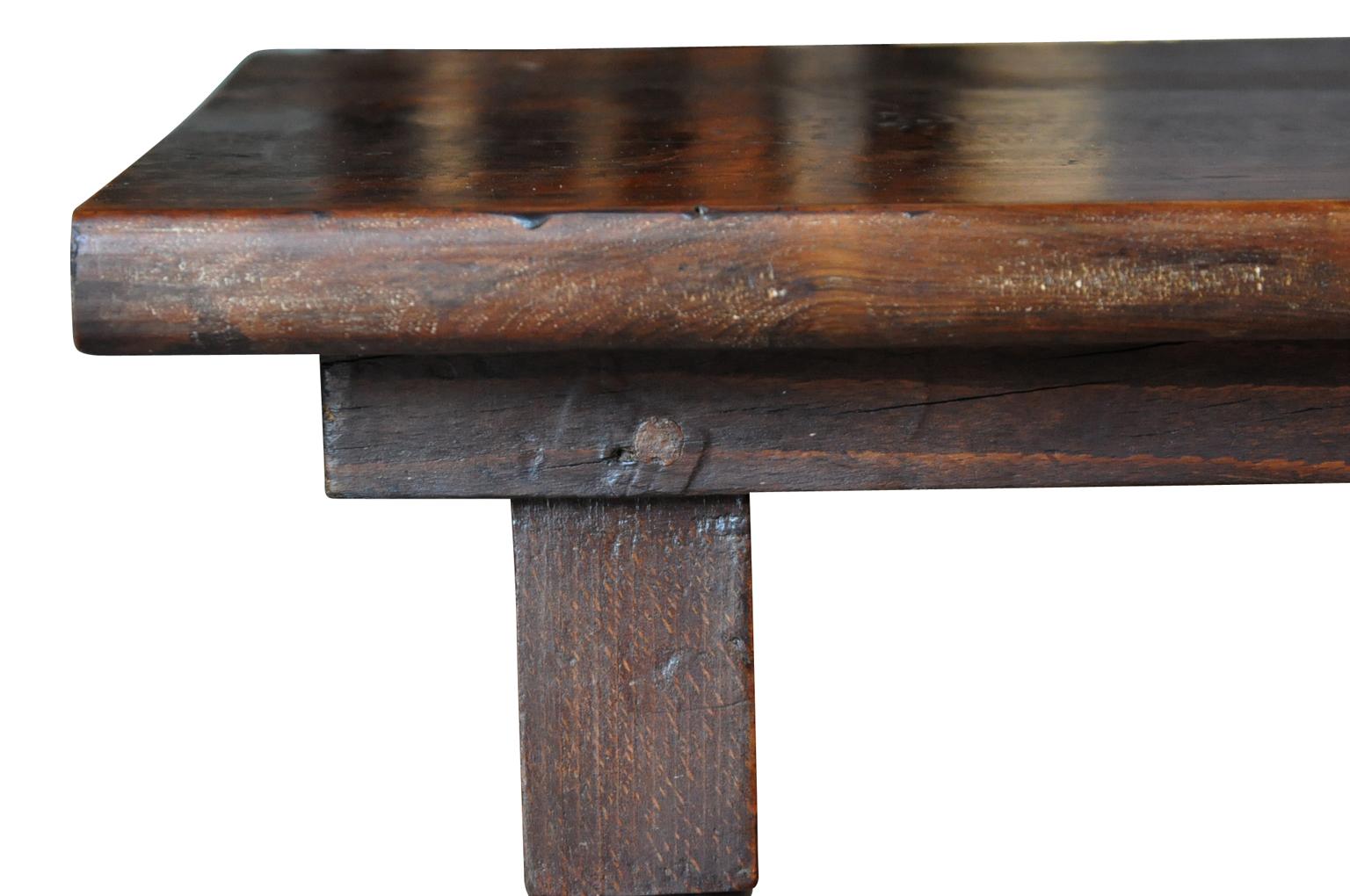 Walnut Spanish 18th Century Console Table