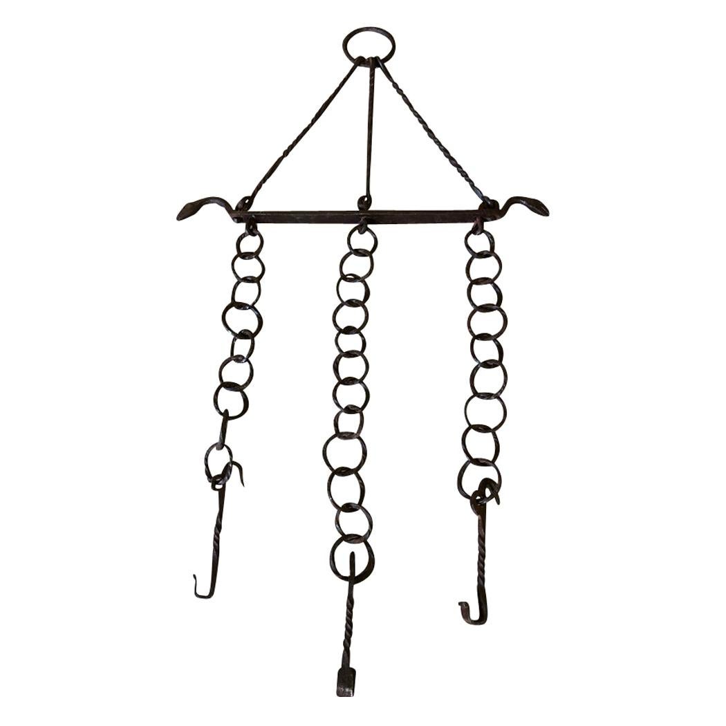 Spanish 18th Century Cremaillere, Chimney Cooking Tool