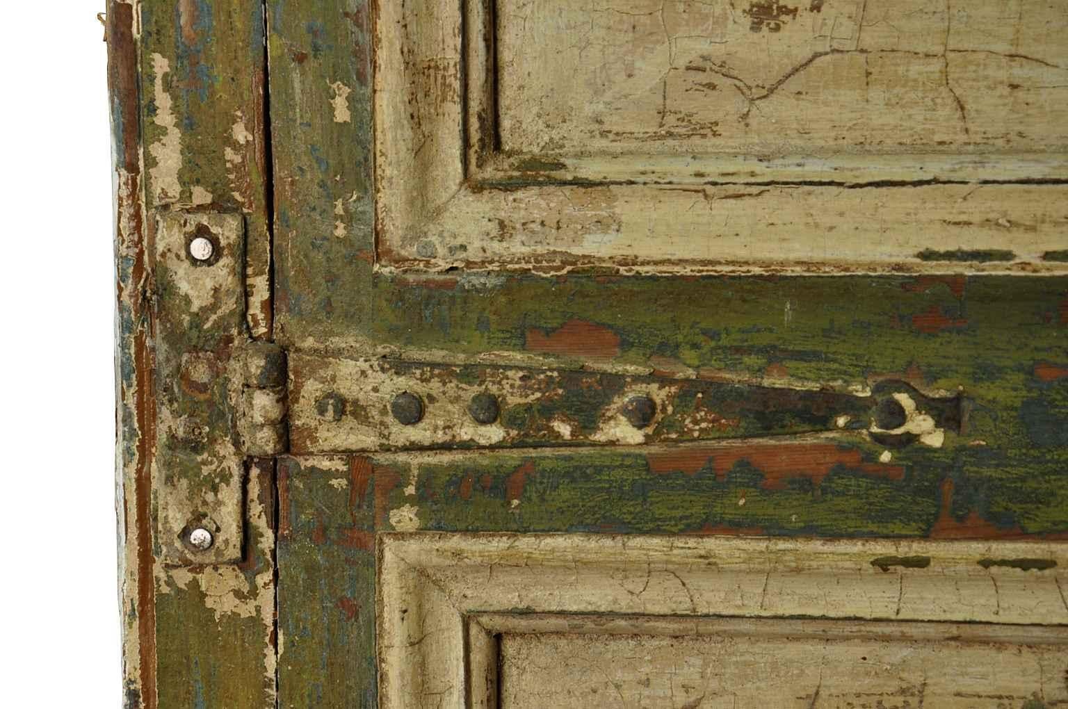 Painted Spanish 18th Century Doors For Sale
