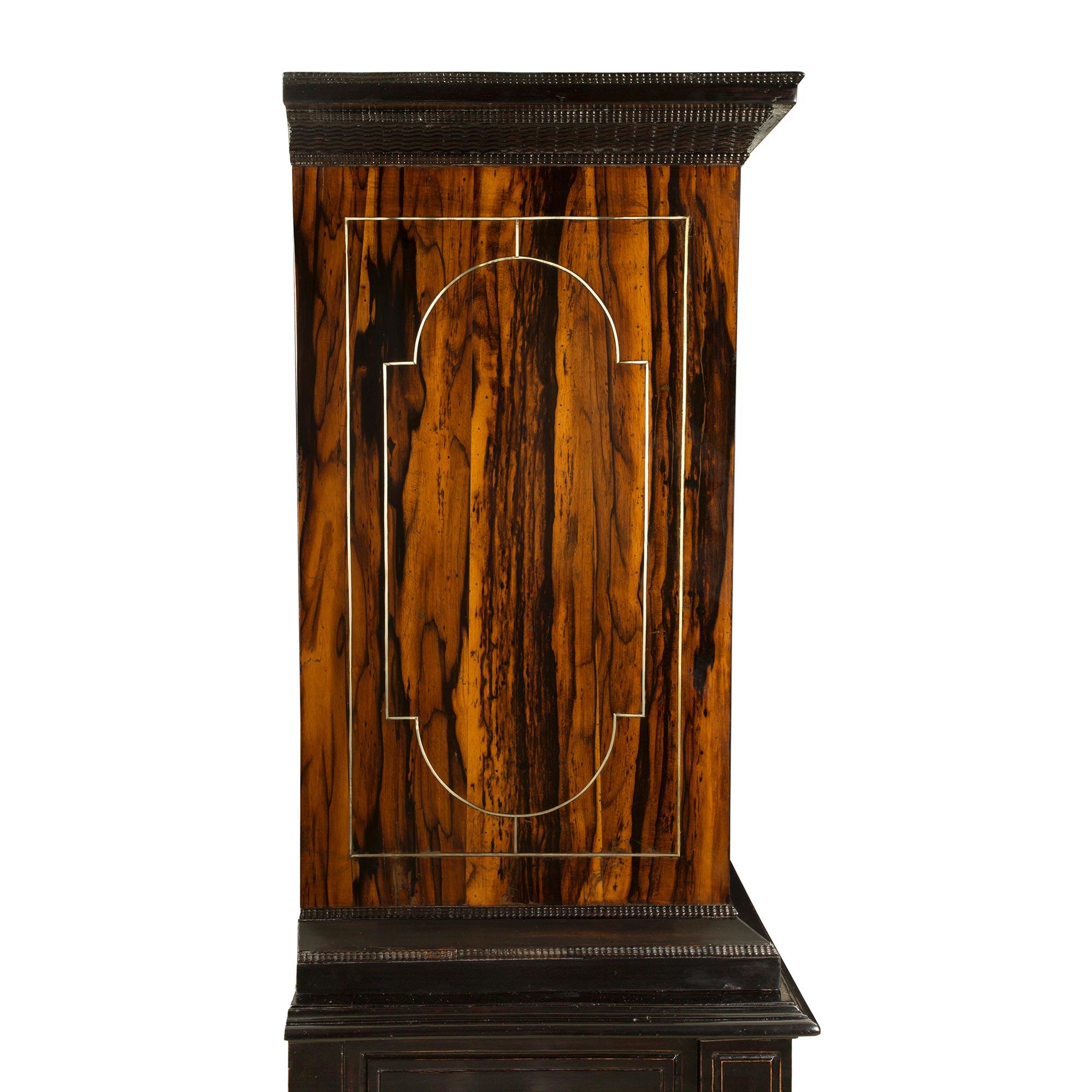 Spanish 18th Century Fruitwood, Rosewood and Ormolu Specimen Cabinet For Sale 4