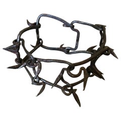 Spanish 18th Century Iron Dog Collar