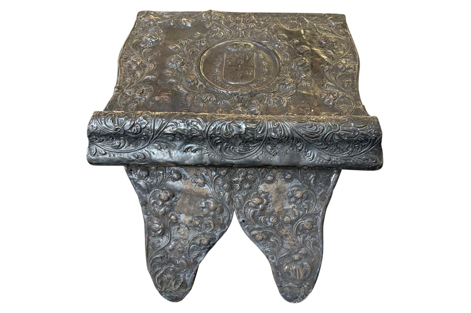 Lutrin espagnol du 18e siècle - Stand pour la Bible Bon état à Round Top, TX