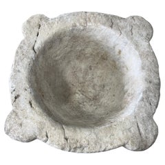 Spanish 18th Century Marble Mortar