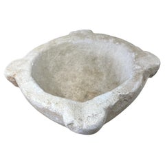 Spanish 18th Century Marble Mortar
