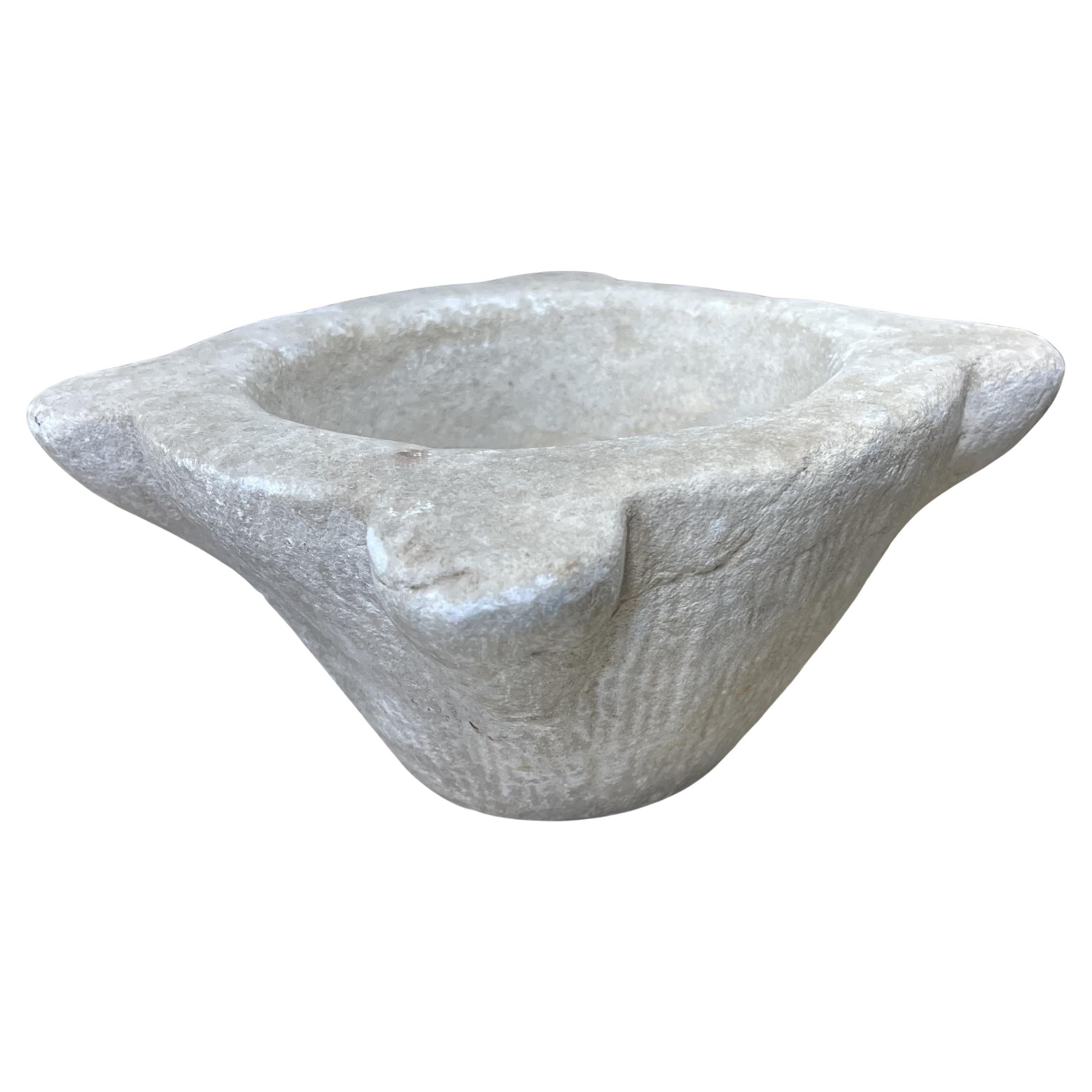 Spanish 18th Century Marble Mortar