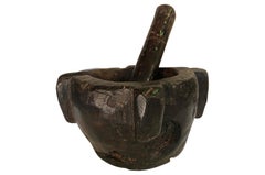 Spanish 18th Century Mortar and Pestle