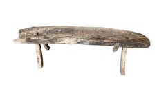 Spanish 18th Century Primitive Bench, Coffee Table