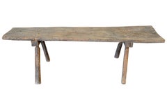Spanish 18th Century Primitive Bench