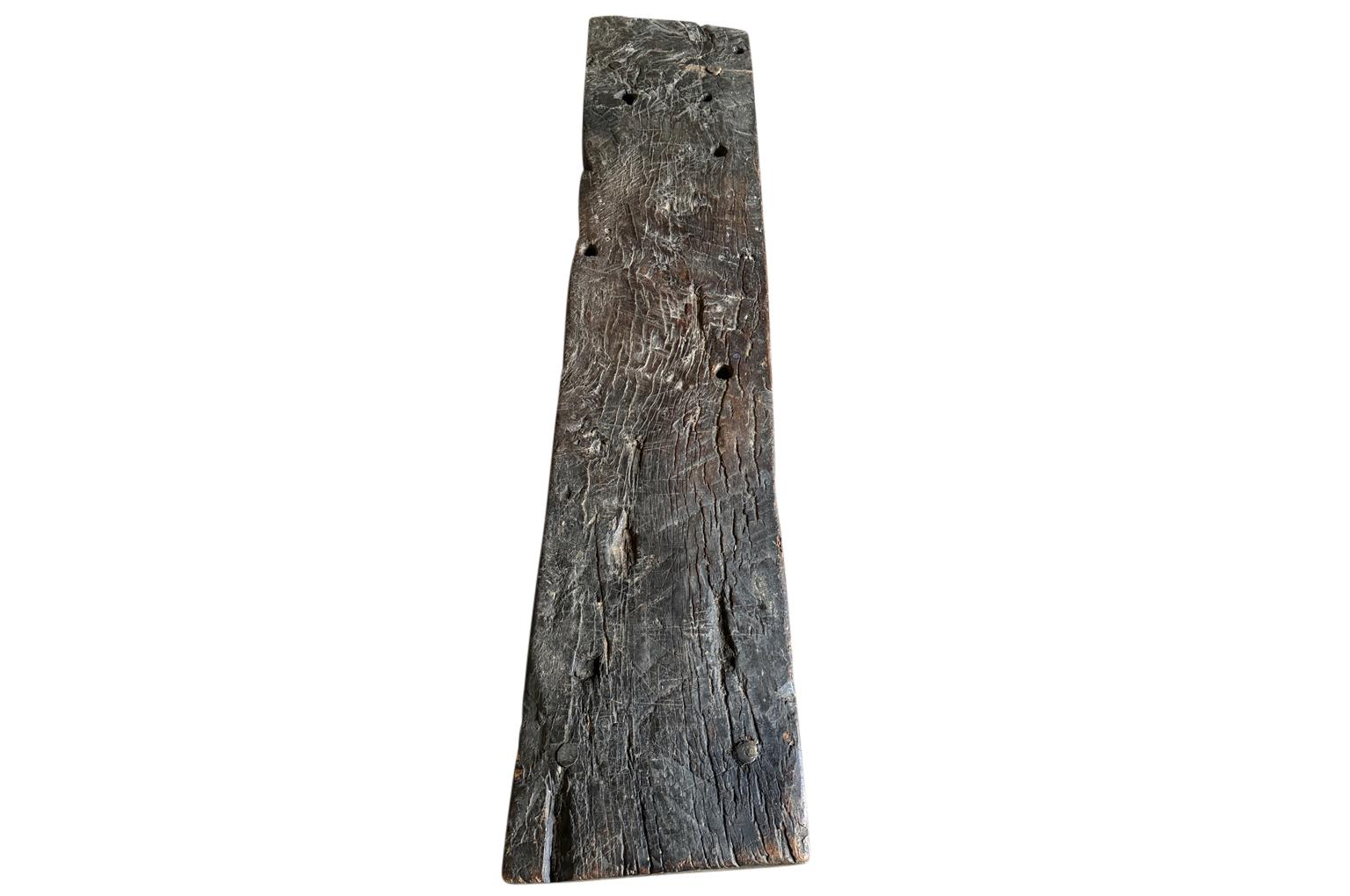 Spanish 18th Century Primitive Bench 5