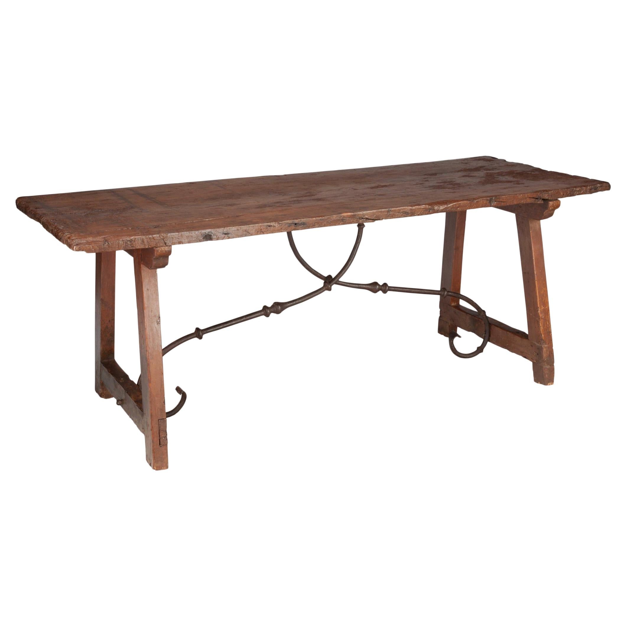 Spanish 18th Century Refectory Dining Table