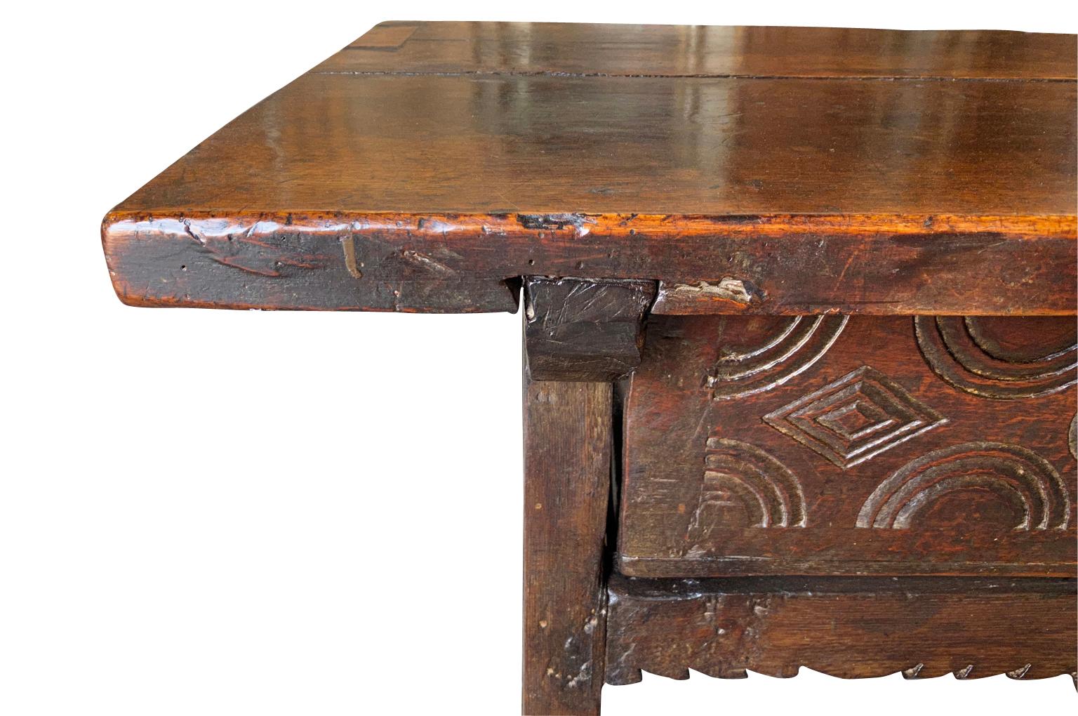 Spanish 18th Century Side Table For Sale 4