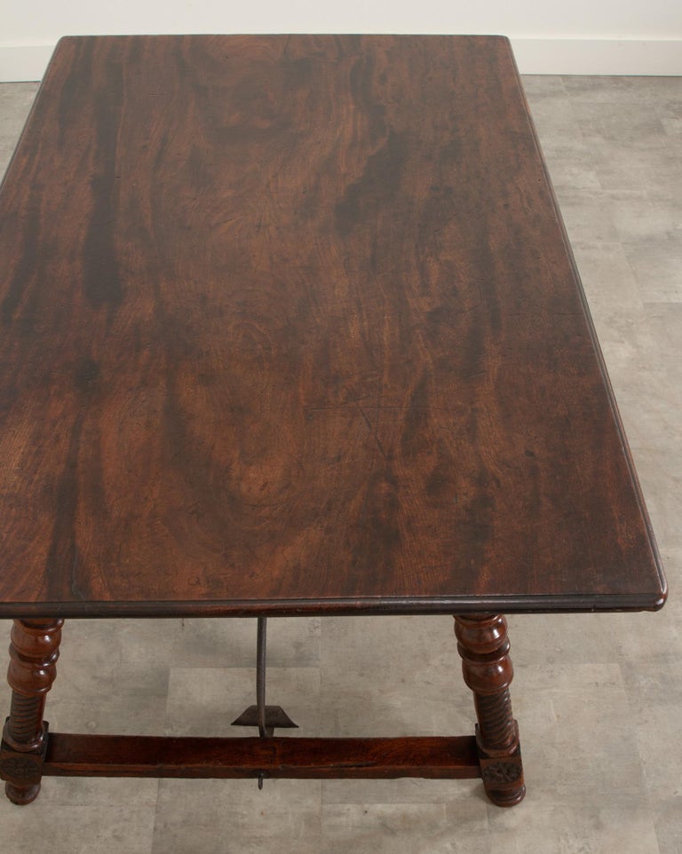 Spanish 18th Century Single Board Table In Good Condition For Sale In Baton Rouge, LA