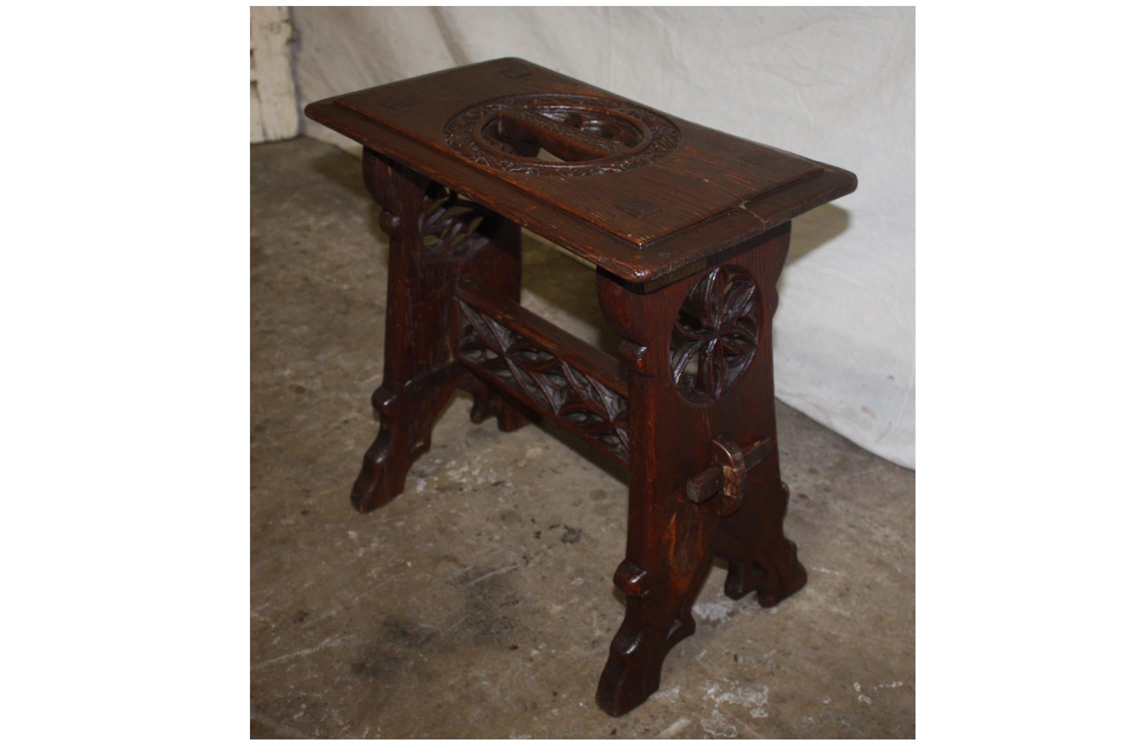 Spanish 18th century stool.