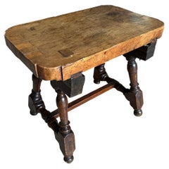 Spanish 18th Century Tocinera Side Table