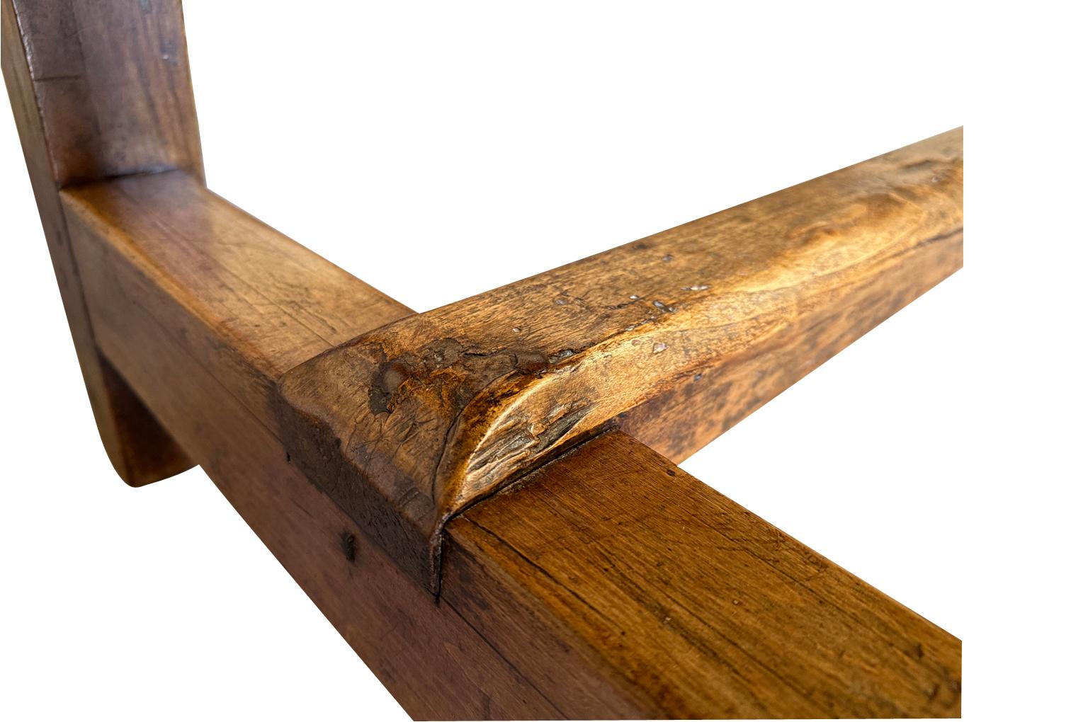 Spanish 18th Century Trestle Table For Sale 4