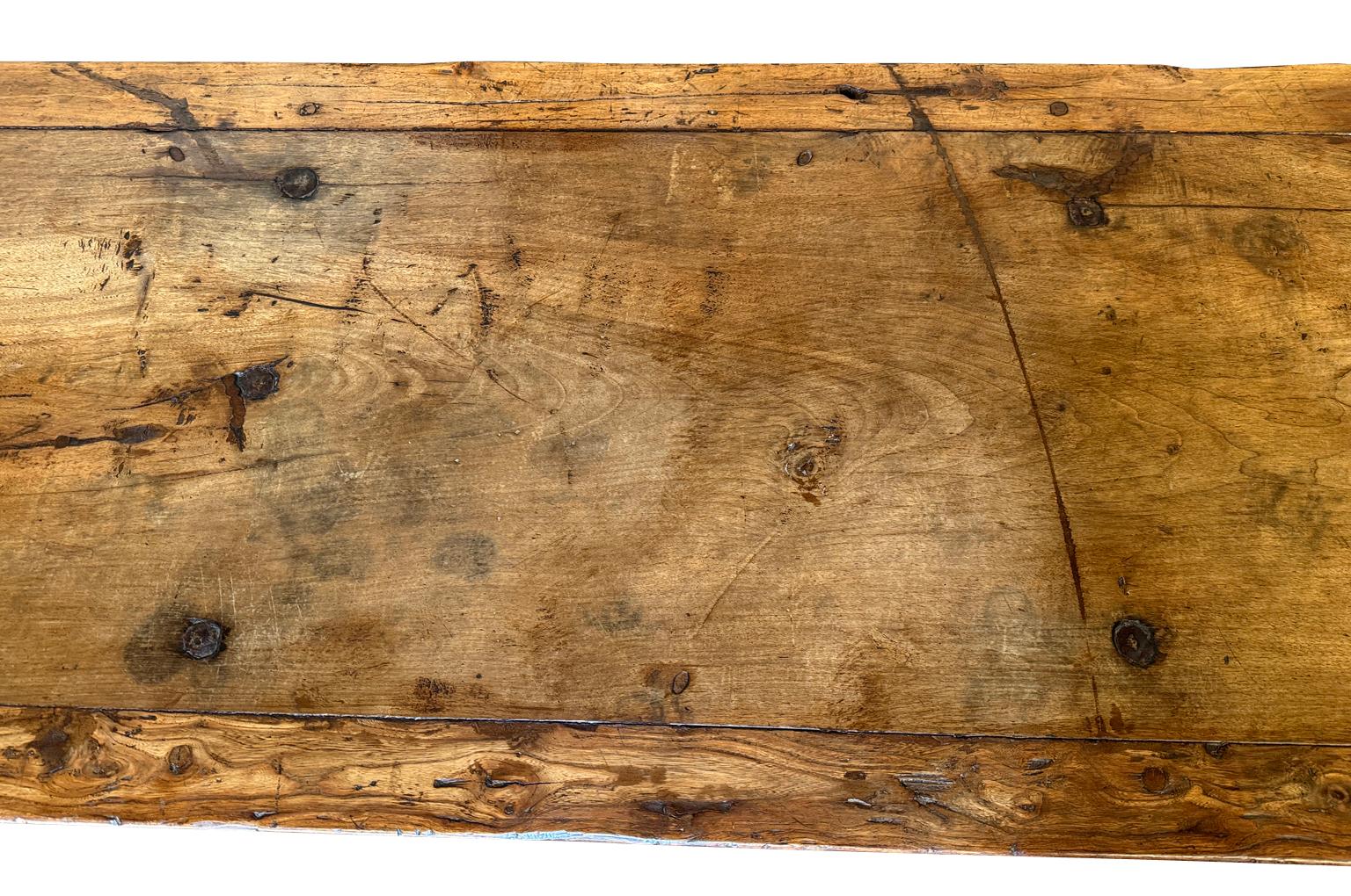Spanish 18th Century Trestle Table For Sale 7