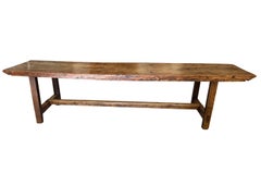 Mesa caballete española del siglo XVIII