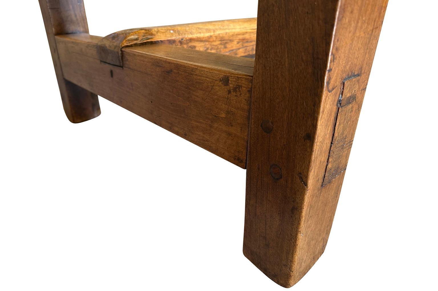 Spanish 18th Century Trestle Table For Sale 3