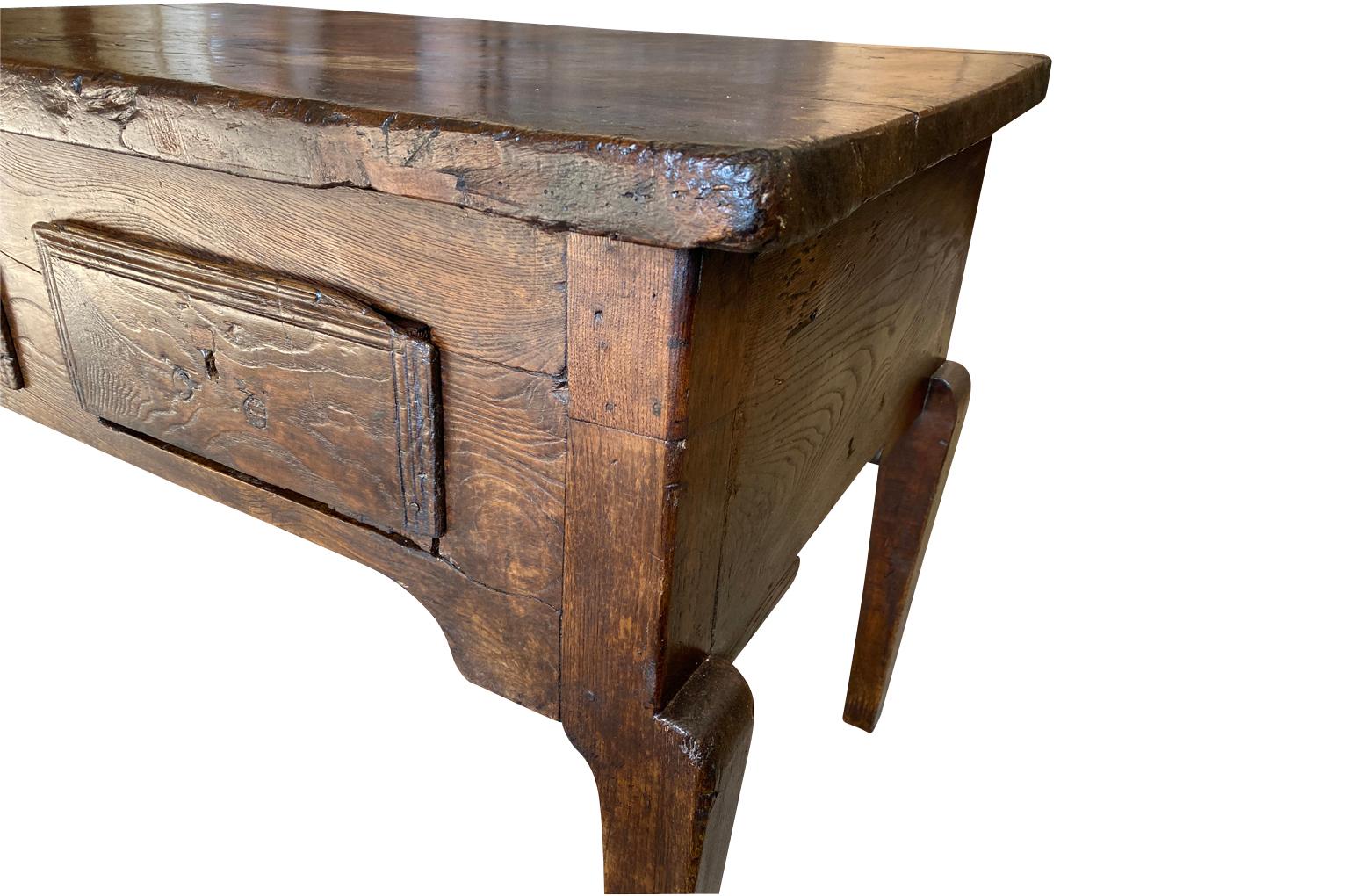Spanish 18th Century Writing Table, Side Table 4