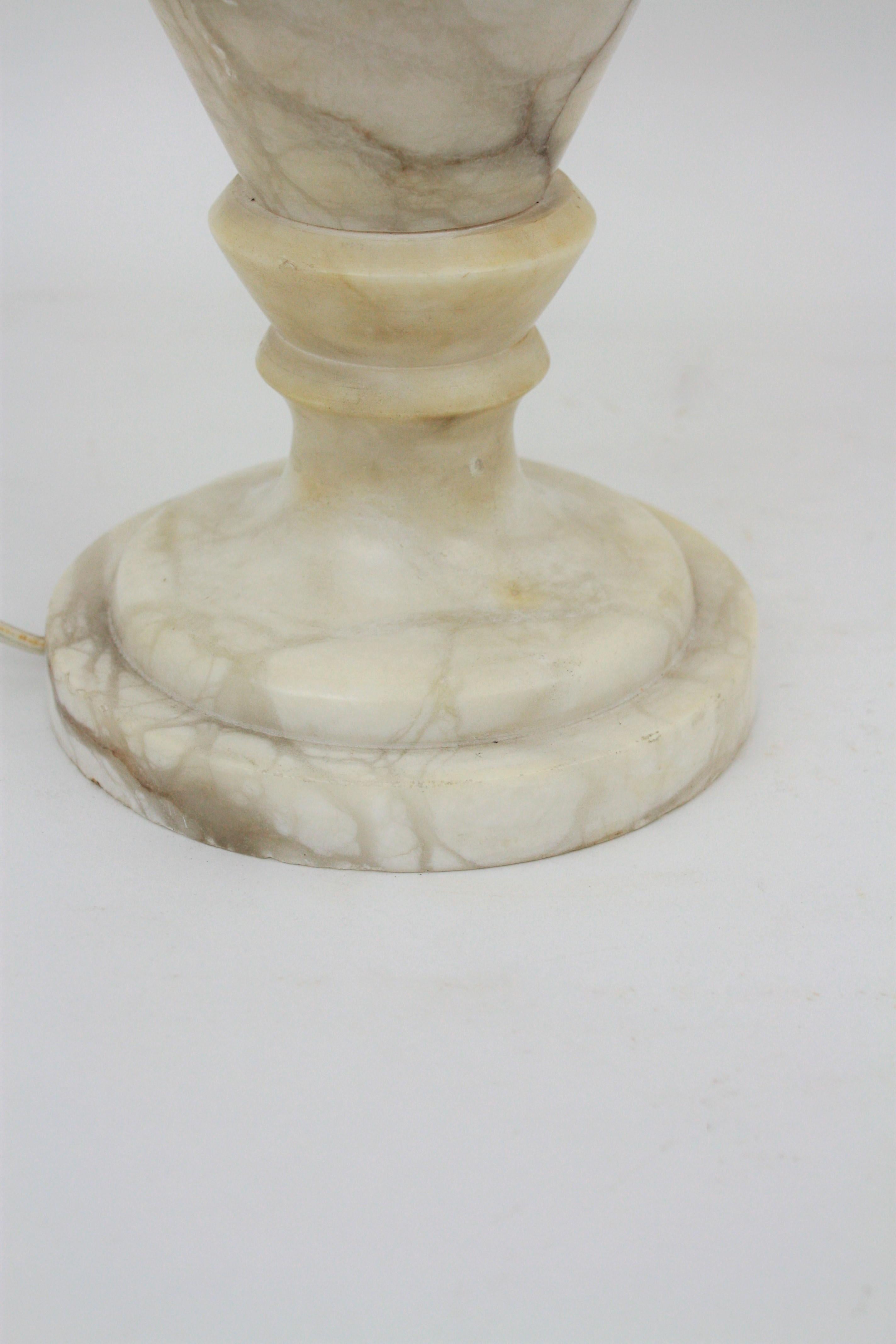 Alabaster Urn Lamp 6