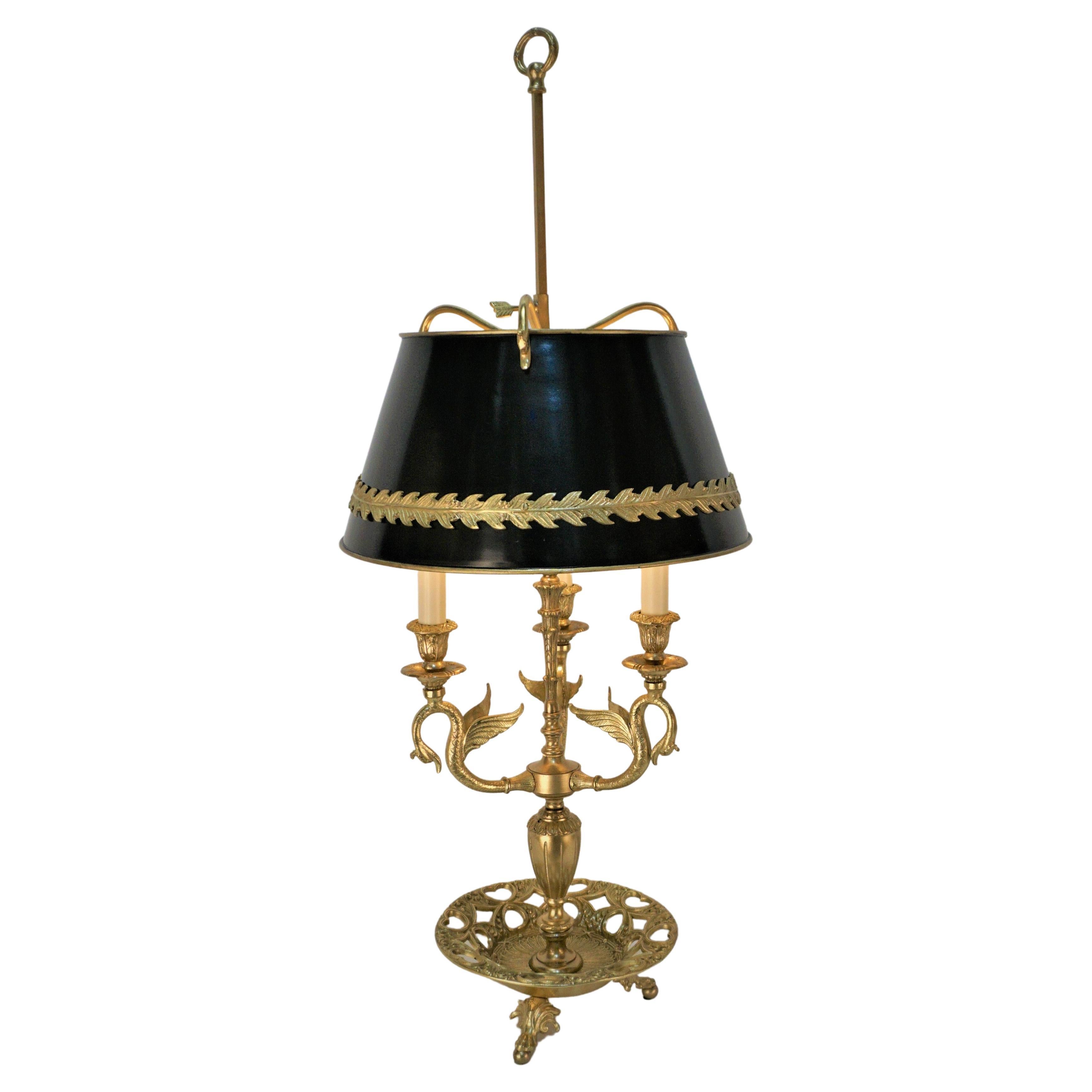 Spanish 1930's Bronze Desk Lamp For Sale