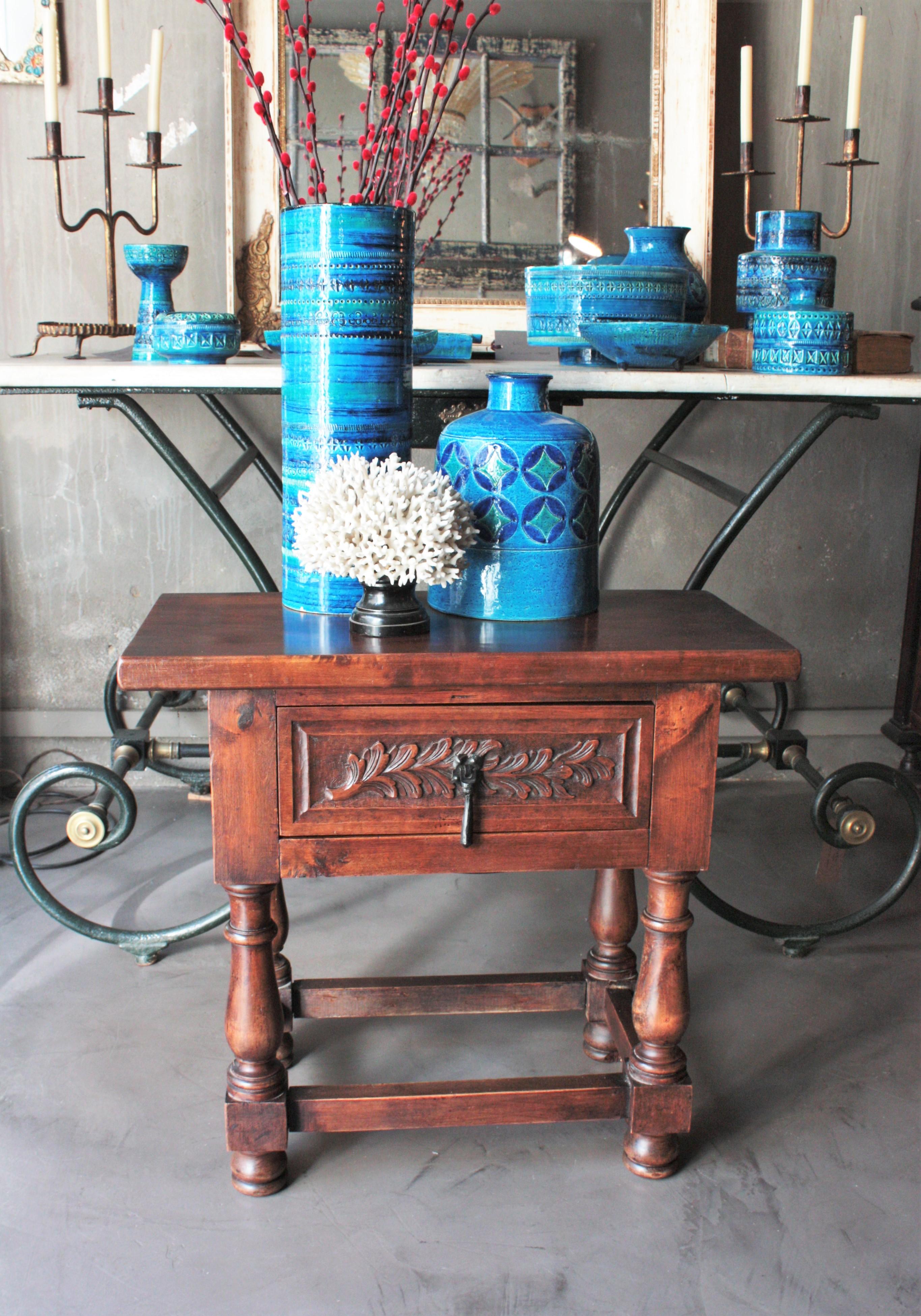 spanish style side table