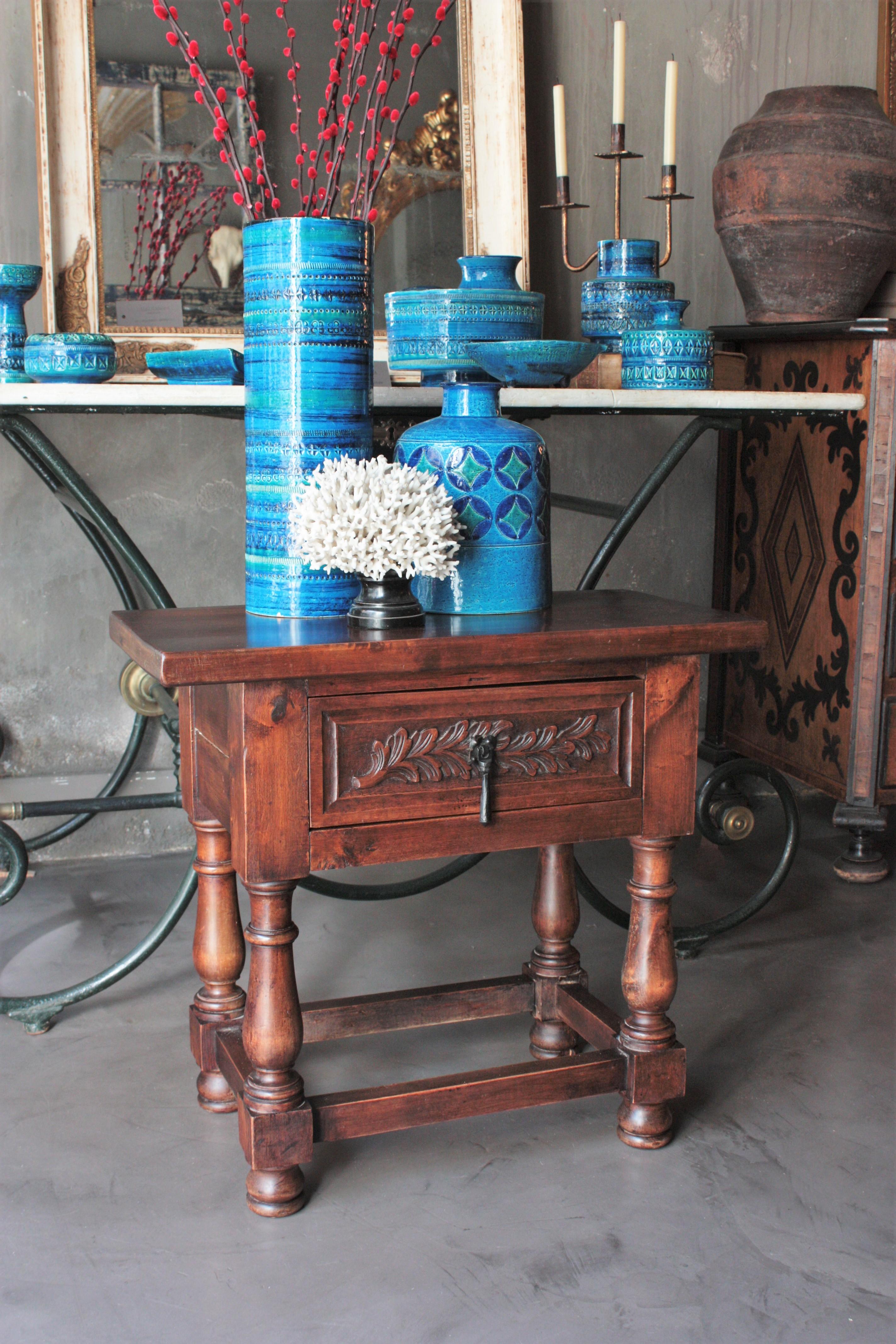 spanish style end tables
