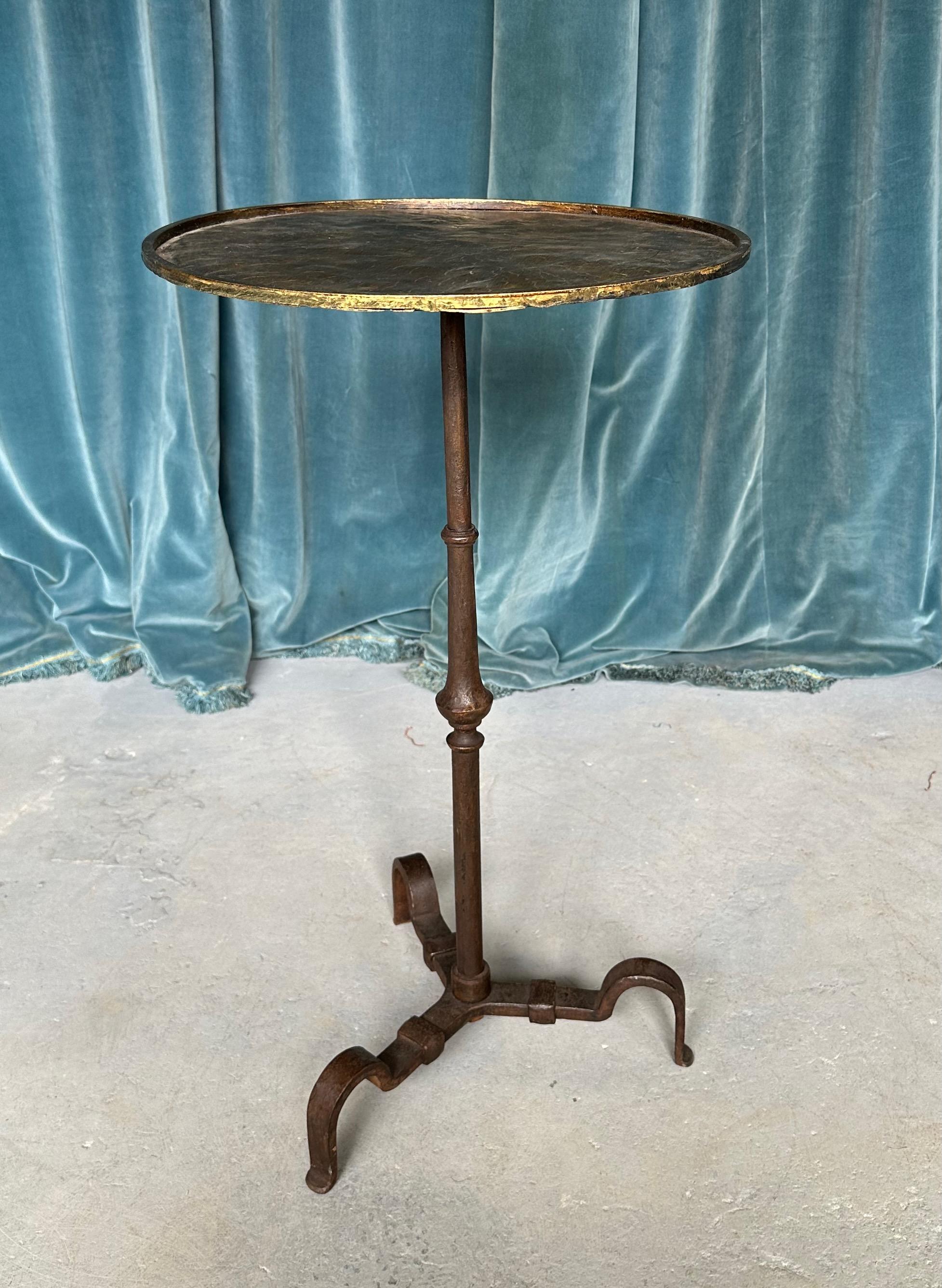 Spanish 1950's Side Table In Good Condition For Sale In Buchanan, NY