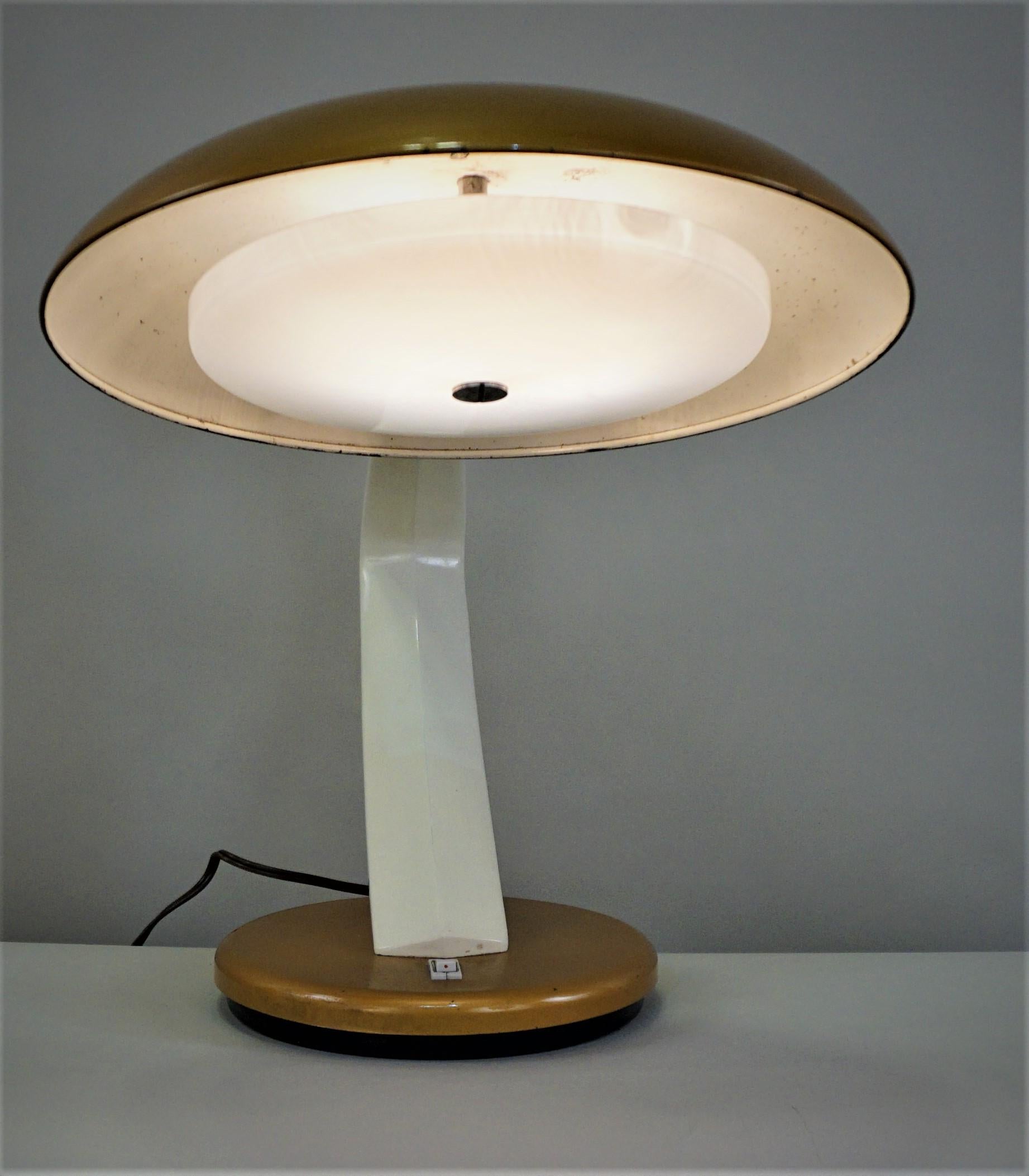 Spanish 1960s Desk Lamp by Fase In Good Condition In Fairfax, VA