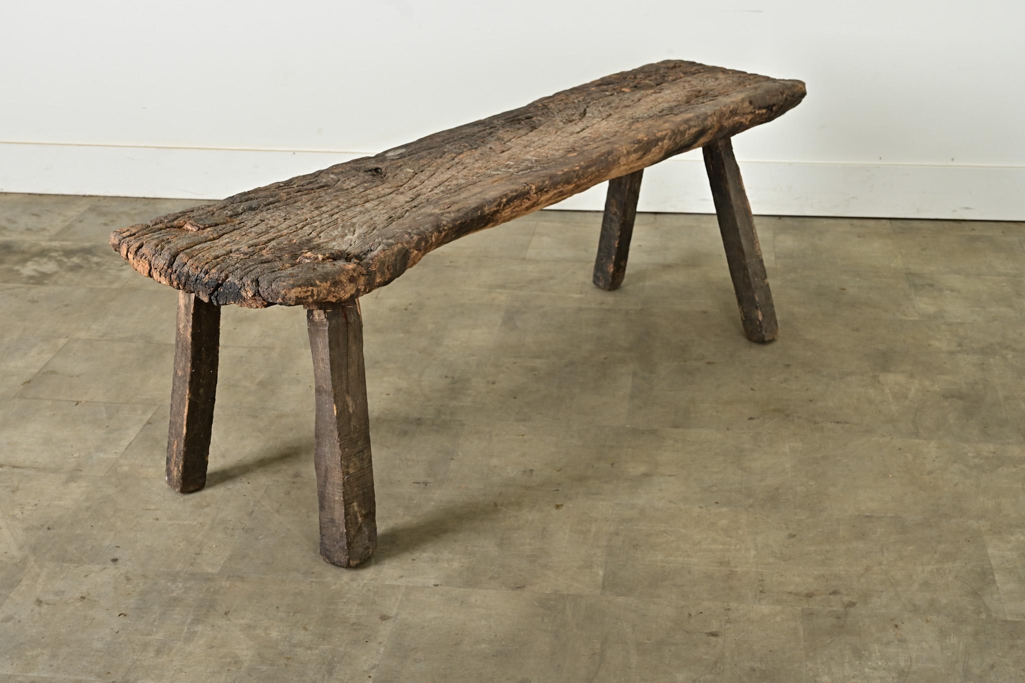 Mesa de carnicero española del siglo XIX procedente de Cataluña en venta 3