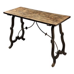Antique Spanish 19th century console table