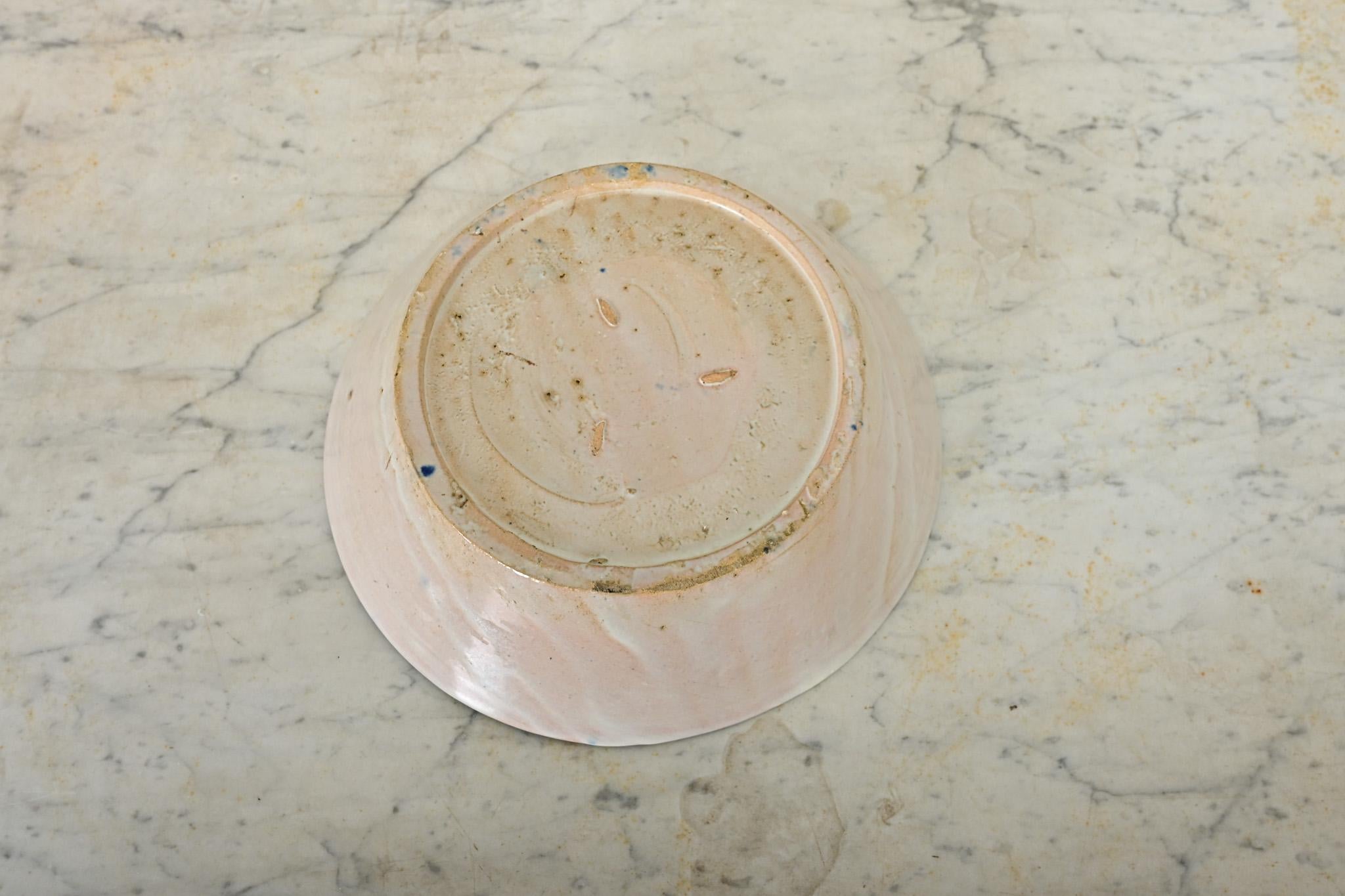 Spanish 19th Century Fajalauza Bowl from Granada en Bueno estado para la venta en Baton Rouge, LA