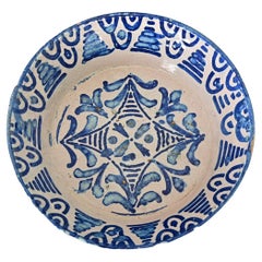 Spanish 19th Century Fajalauza Bowl from Granada