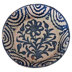 Spanish 19th Century Fajalauza Bowl from Granada