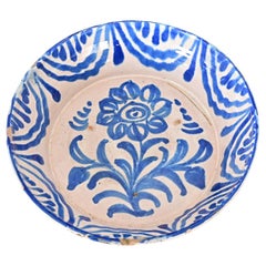 Spanish 19th Century Fajalauza Bowl from Granada
