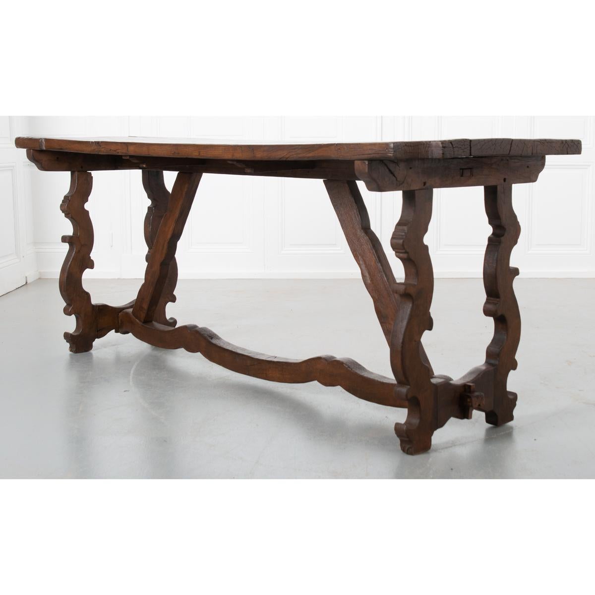 Spanish 19th Century Oak Table 7