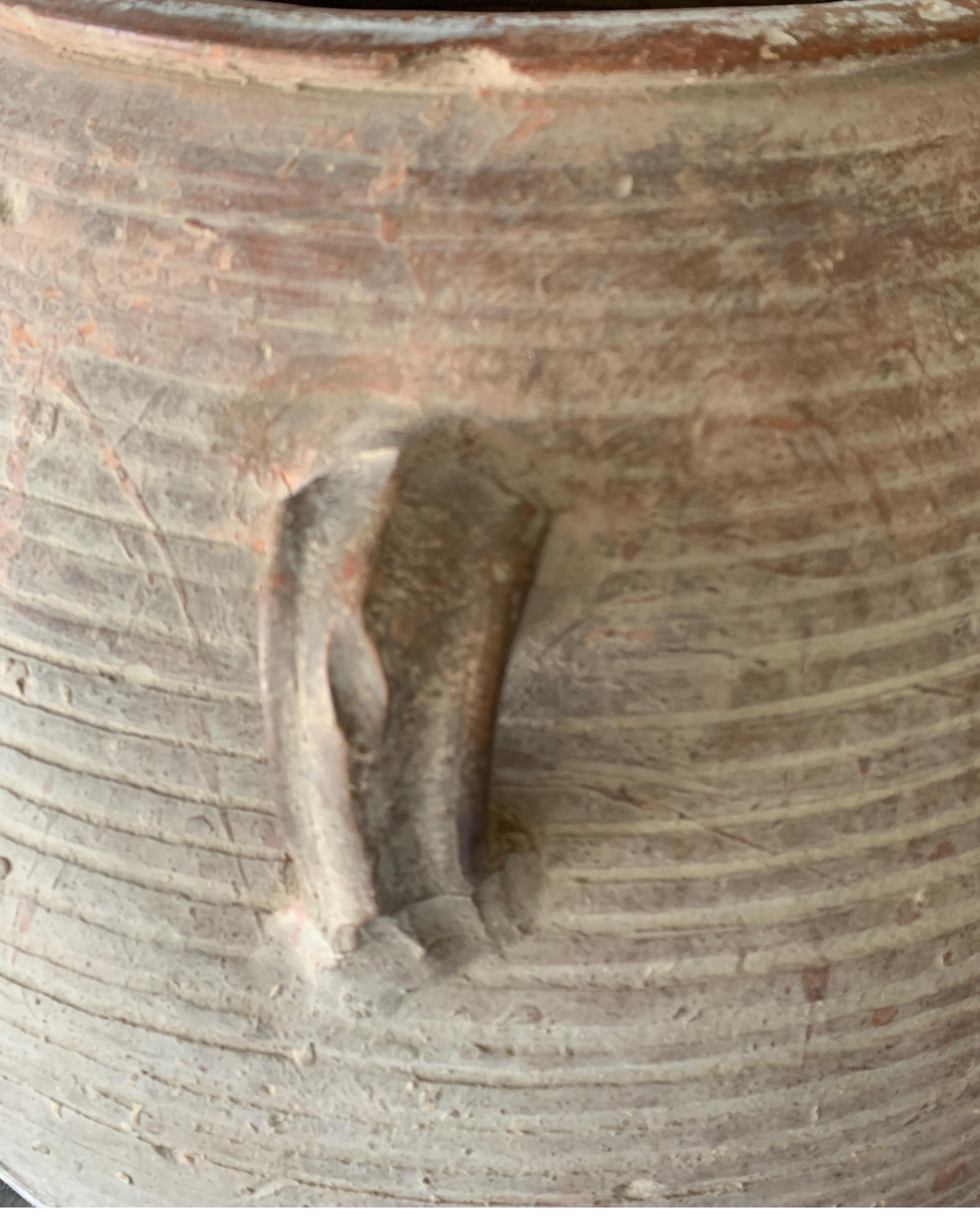 Spanish 19th Century Olive Jars From Miravet In Catalonia 3