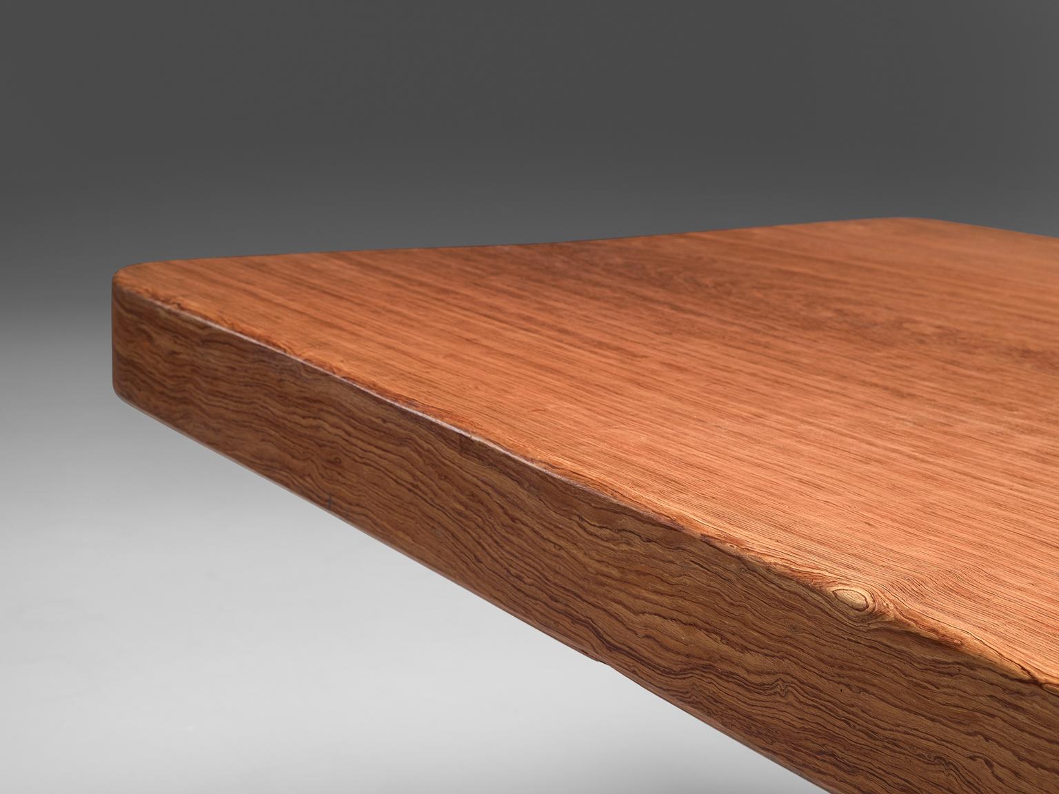 Spanish Conference Table in Solid Bubinga Wood 4