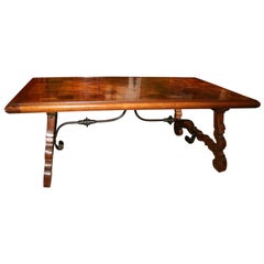 Antique Spanish 8-Seat Dining Table