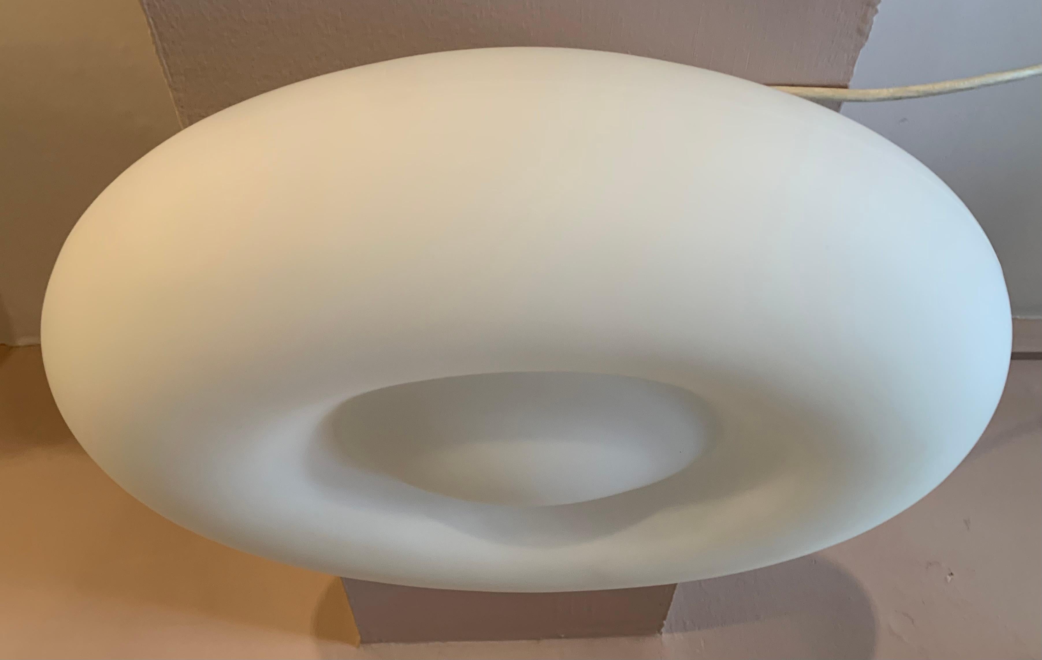Spanish ACB Iluminación White Opaque Glass Flush Mounts or Wall Lights 3