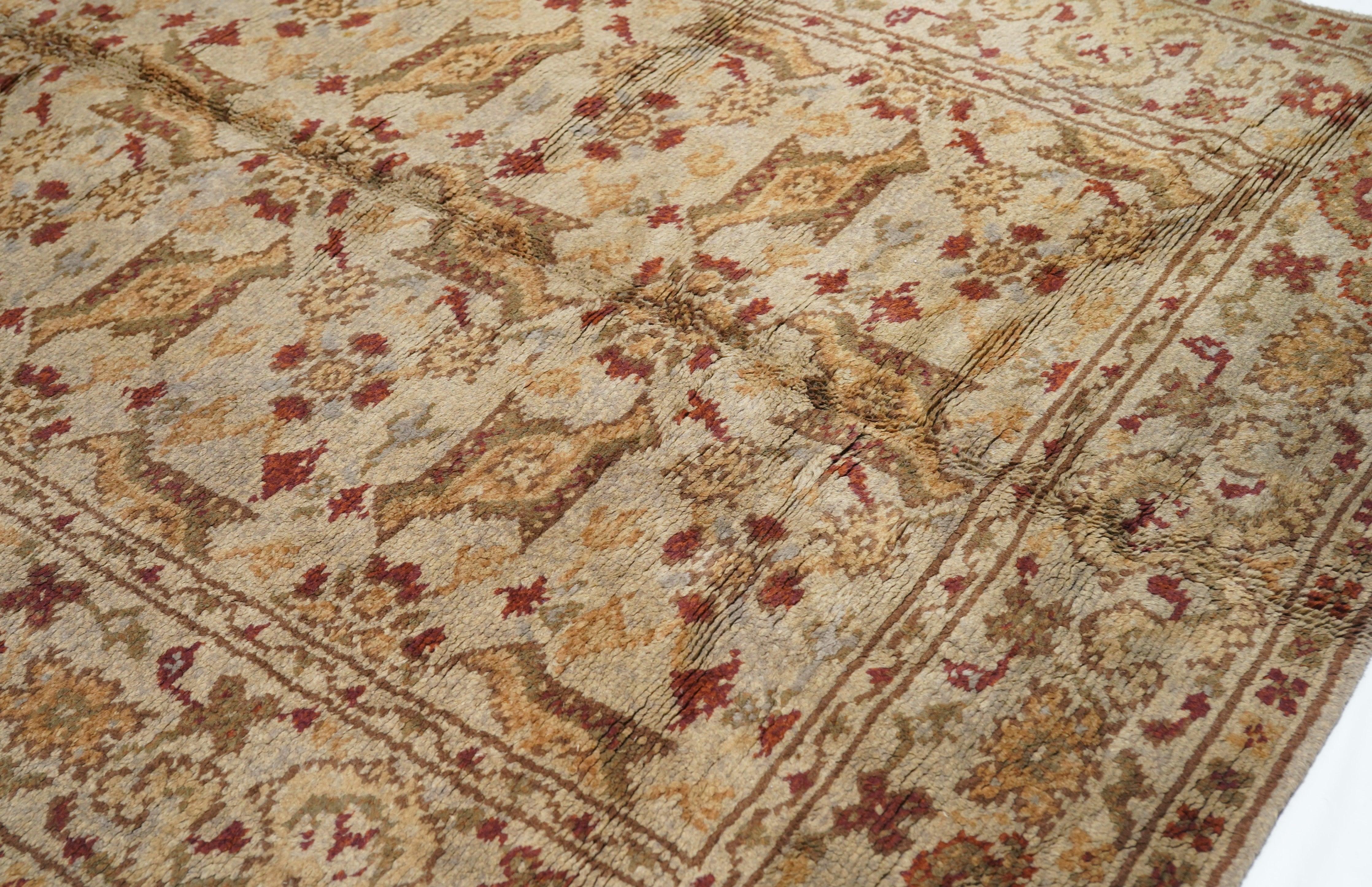 Asian Vintage Spanish Rug 6'0'' x 11'4'' For Sale