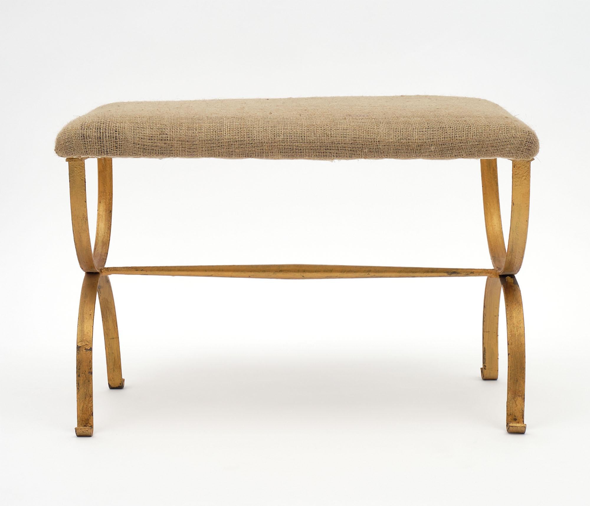 Tissu d'ameublement Banc espagnol ancien