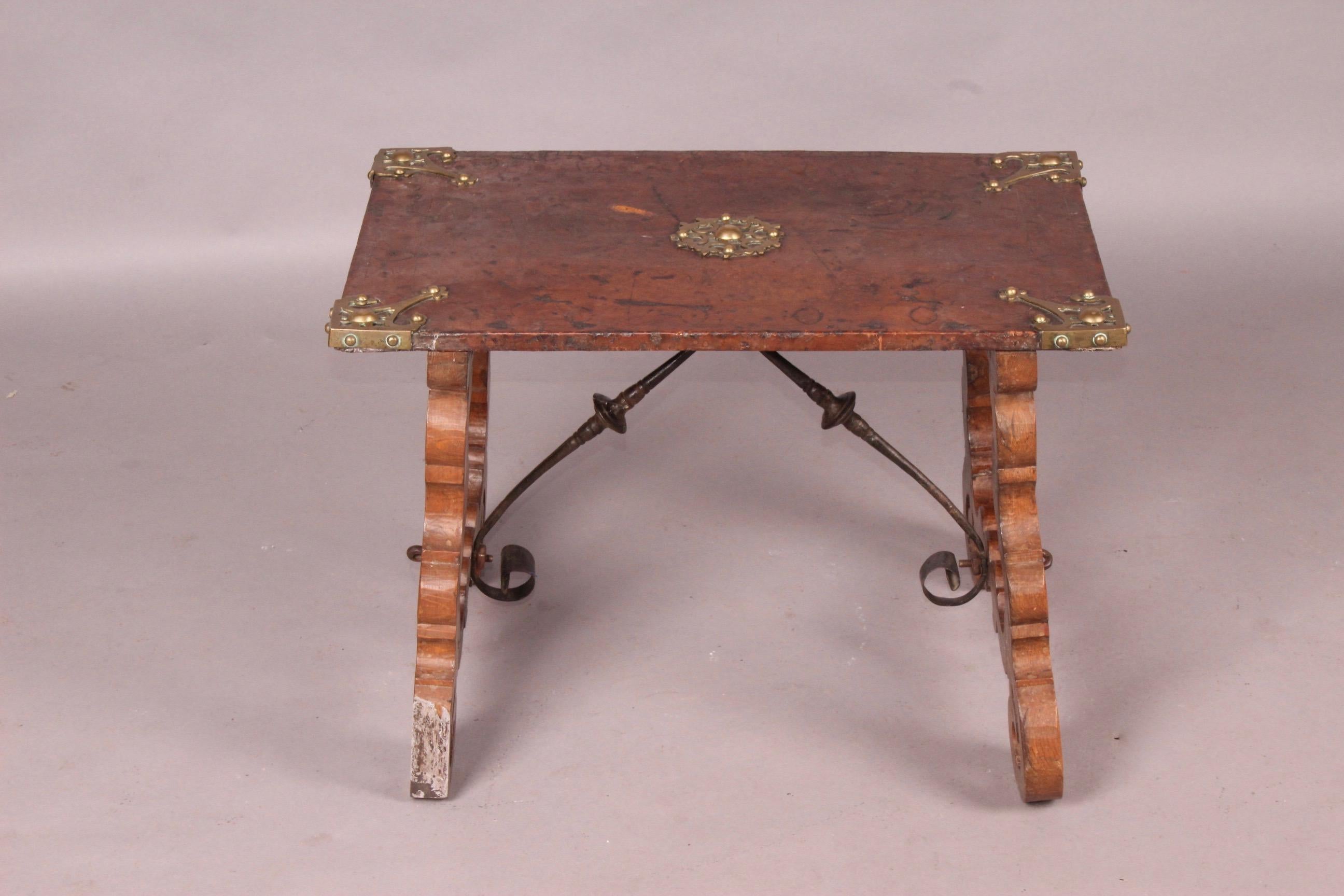Spanish antique low table.