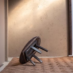 Spanish Antique Round Coffee Table, Late 19th Century