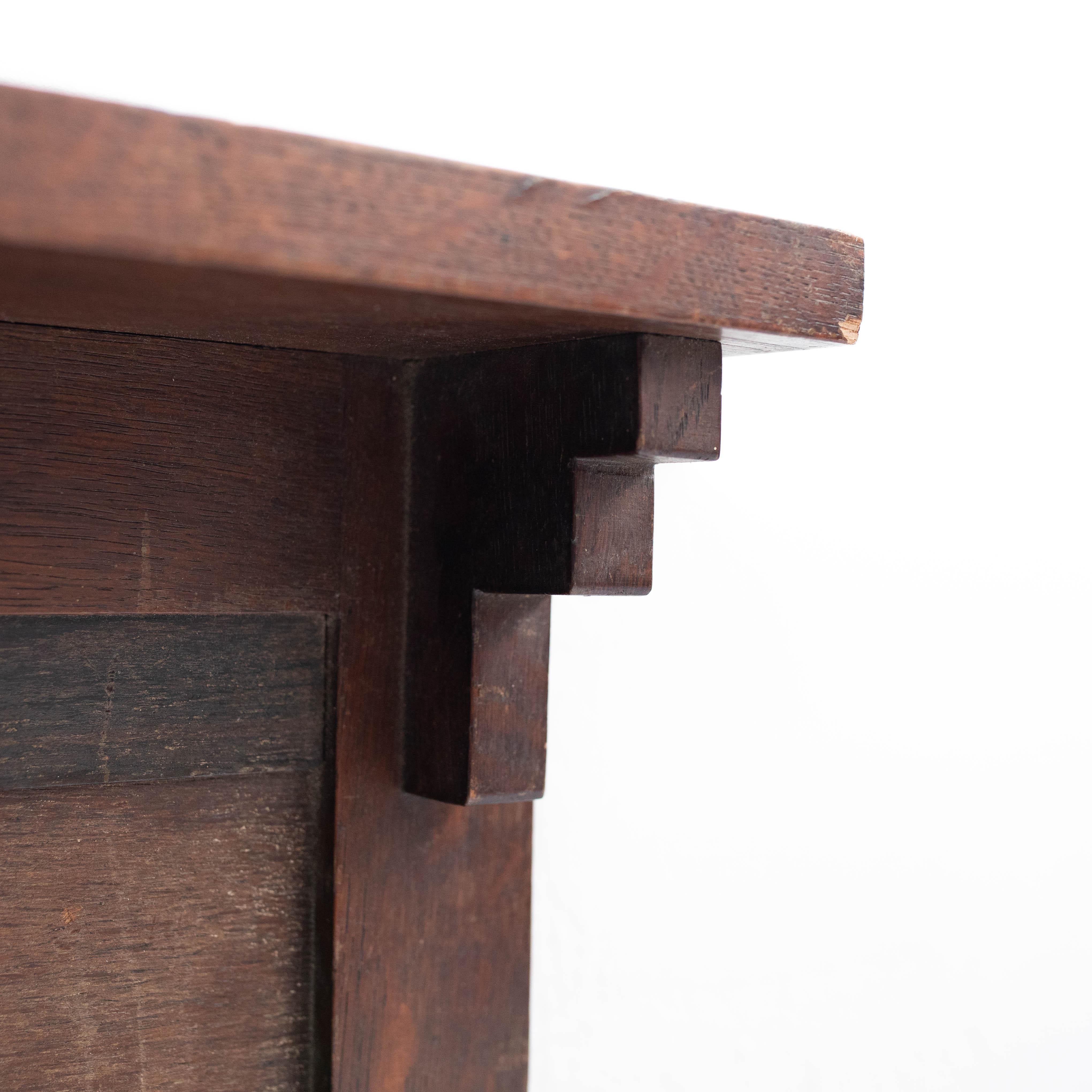 Porte-bougies espagnol ancien traditionnel en bois rustique, vers 1960 en vente 7