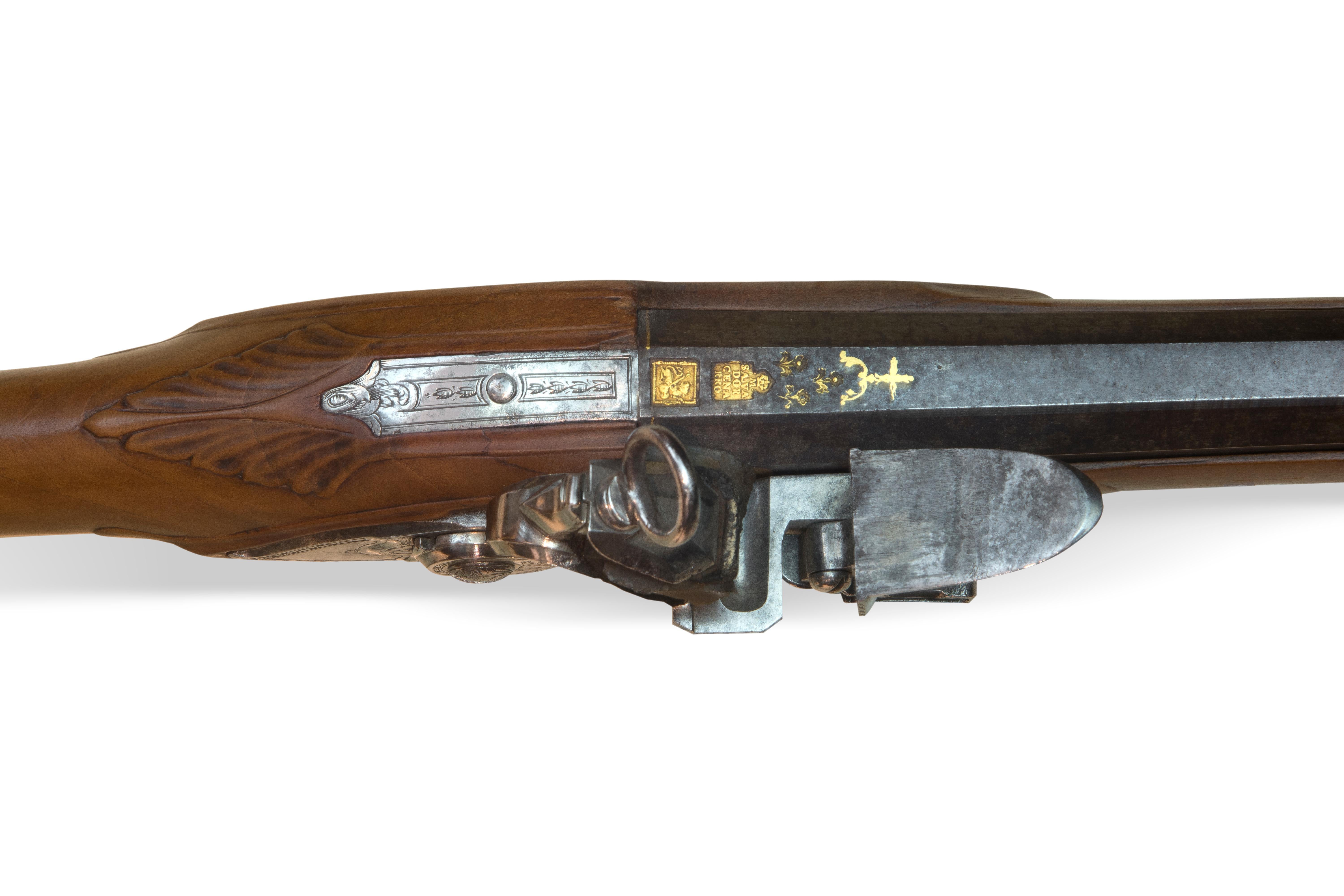 Néoclassique Arquebus espagnol Salvador Cenarro, Madrid, 1761-1793 en vente