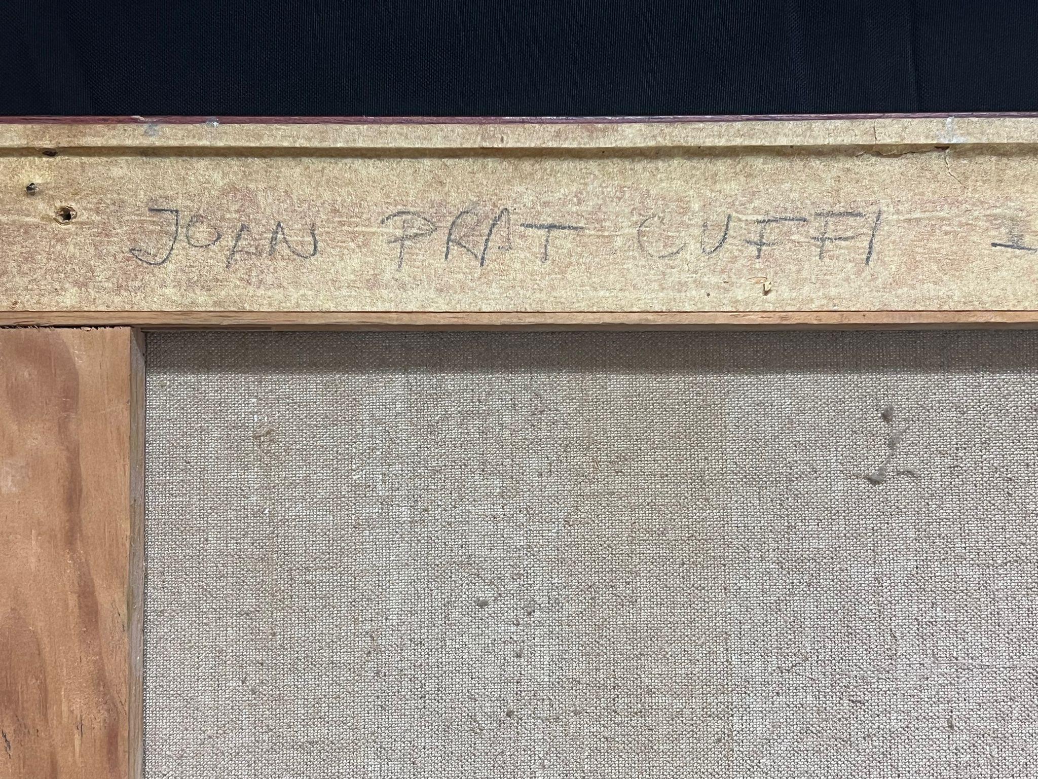 Großes Ölgemälde der spanischen Moderne, Ölgemälde Fischer, Trockenende Netze an der Küste, signiert im Angebot 6