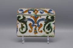 Spanish Azulejo Tile Arista y Cuenca - Toledo 16th century